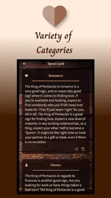 Tarot - Card of the Day android App screenshot 4